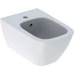 Bidé suspendido, serie Smyle Square de Geberit. Forma cerrada